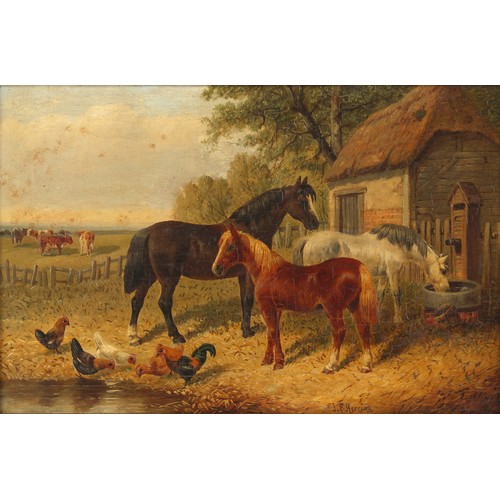 111 - Property of a lady - John Frederick Herring II (1815-1907) - A KENTISH FARM and A SURREY FARM - a pa... 