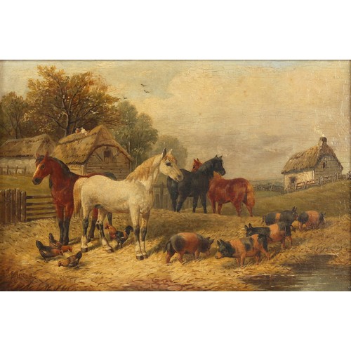 111 - Property of a lady - John Frederick Herring II (1815-1907) - A KENTISH FARM and A SURREY FARM - a pa... 