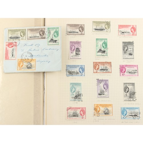 42 - Property of a lady - stamps, philately, philatelic - World: 'Ships on Stamps' a thematic collection ... 