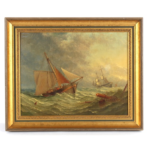 115 - Property of a gentleman - attributed to Clarkson Stanfield RA (1793-1867) - FISHING BOAT AND OTHER S... 