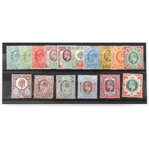 40V - Property of a deceased estate - stamps, philately, philatelic - Great Britain: 1902-13 EVII ½d (2) t... 