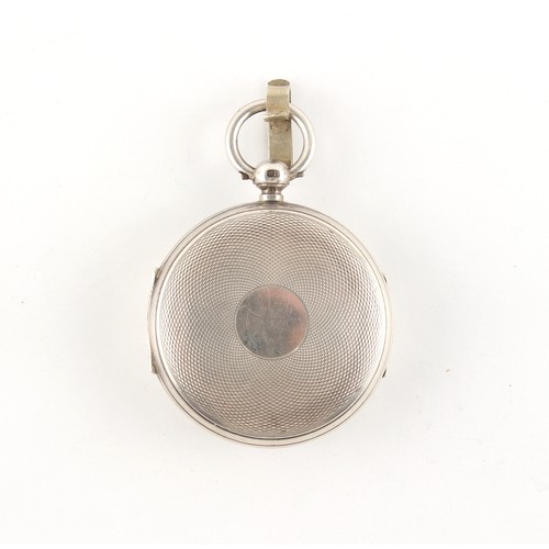 2 - The Henry & Tricia Byrom Collection - a late Victorian silver cased pedometer, London 1899, 41mm dia... 