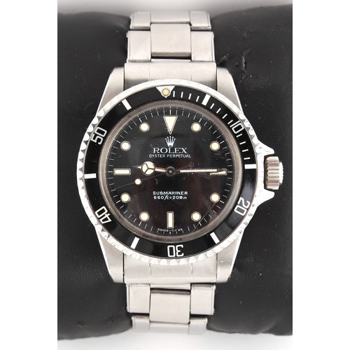 29 - Property of a gentleman - a vintage Rolex Submariner Oyster Perpetual wristwatch, model ref. 5512, c... 