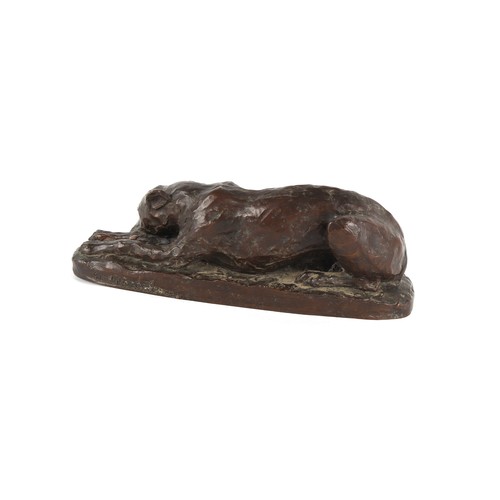 233 - ARR - Property of a lady - Belinda Rush Jansen (British, b.1960) - a brown patinated bronze sculptur... 