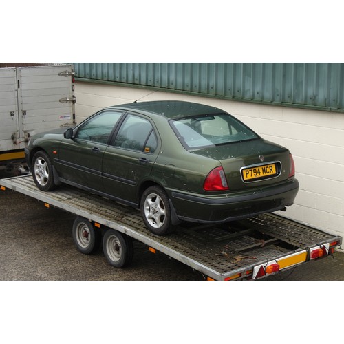 314 - Property of a deceased estate - car - Rover 420 SI, petrol, green, manual, registration number P794 ... 