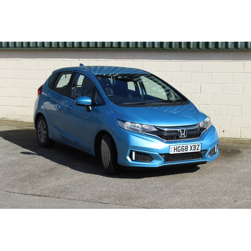 301 - Property of a deceased estate - car - a Honda Jazz, petrol, sky blue, automatic, registration number... 