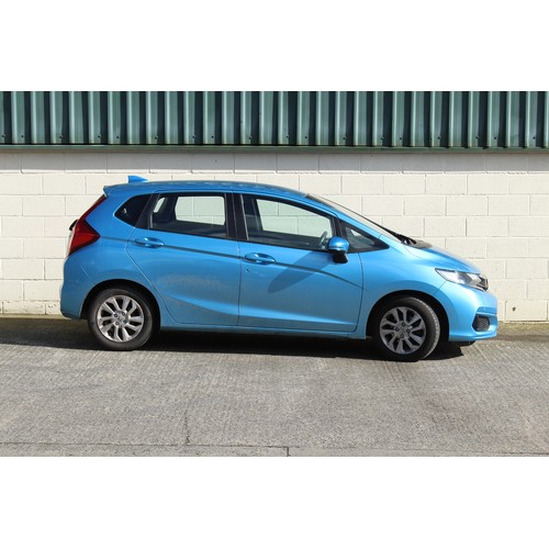 301 - Property of a deceased estate - car - a Honda Jazz, petrol, sky blue, automatic, registration number... 