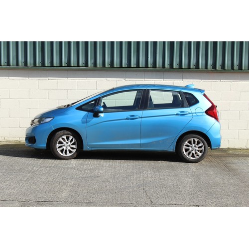 301 - Property of a deceased estate - car - a Honda Jazz, petrol, sky blue, automatic, registration number... 