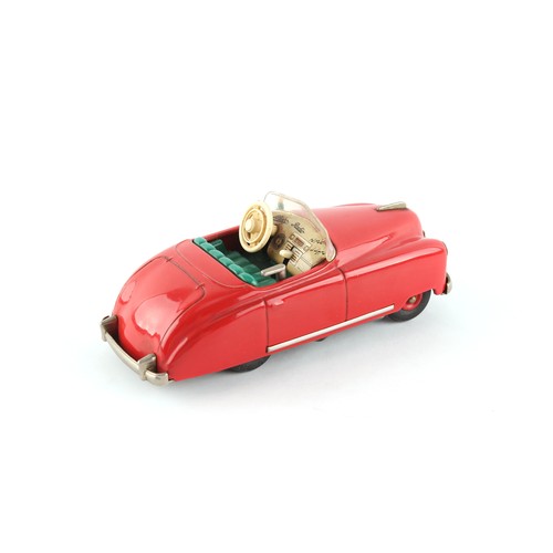 269 - A 1950's Schuco Radio 4012 toy model car, 6.25ins. (15.9cms.) long.