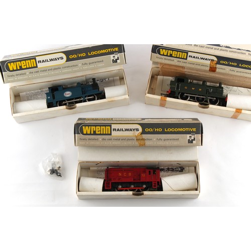 282 - Property of a lady - three boxed Wrenn model railway locomotives, comprising W2234 0-6-0 Diesel Elec... 