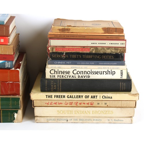 176 - A collection of Chinese art & antiques related reference books including three volumes of 'Chinese A... 