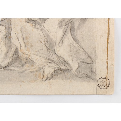 56 - Property of a gentleman - Roman School, 17/18th century - SACRIFICE OF THE LAMB - old master drawing... 