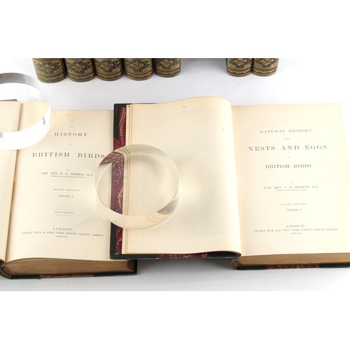 25 - Property of a lady - MORRIS, Rev. F.O.- 'A History of British Birds' - complete set of six volumes, ... 