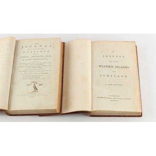 22 - Property of a lady - BOSWELL, Samuel - 'The Journal of a Tour to the Hebrides, with Samuel Johnson' ... 