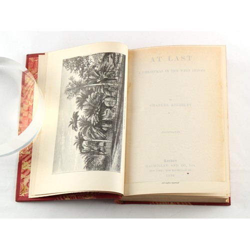 6 - Property of a lady - KINGSLEY, Charles - Works, titles comprising 'At Last', 'Alton Locke', Poems, '... 