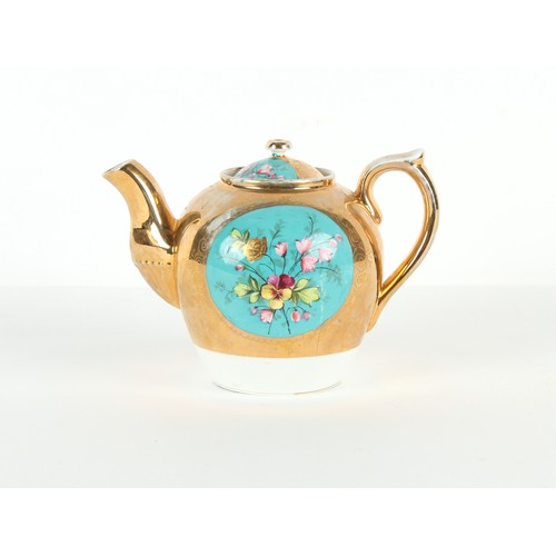 9 - Property of a deceased estate - a Russian M.S. Kuznetsov porcelain teapot, late 19th / early 20th ce... 