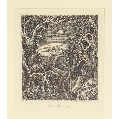 81 - Property of a deceased estate - Robin Tanner (1904-1988) - 'JANUARY' (1983) - etching, 3rd state of ... 