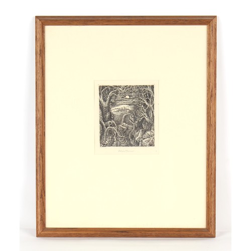 81 - Property of a deceased estate - Robin Tanner (1904-1988) - 'JANUARY' (1983) - etching, 3rd state of ... 