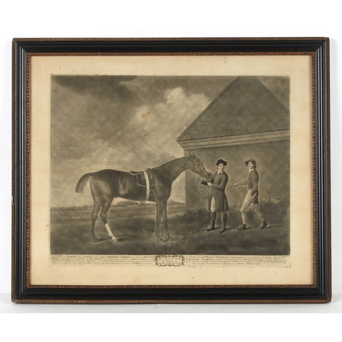 207 - Property of a gentleman - J. Burke after George Stubbs - 'Eclipse, The Property of Denes O'Kelly Esq... 