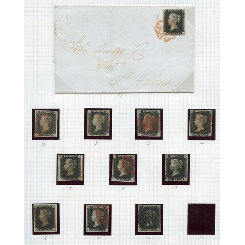 4 - Property of a deceased estate - stamps, philatelic & postal history interest - Great Britain:  1840 ... 