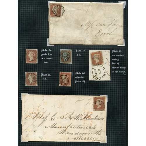 46 - Property of a deceased estate - stamps, philatelic & postal history interest - Great Britain:  1841 ... 