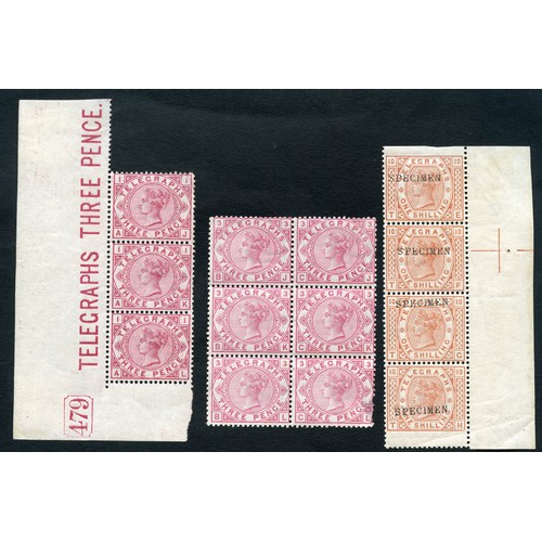 131 - Property of a deceased estate - stamps, philatelic & postal history interest - Great Britain - Teleg... 