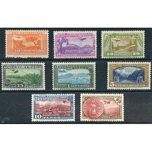 153F - Property of a gentleman - stamps, philatelic & postal history interest - Mexico: 1934 University Fun... 