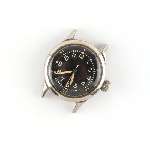 9 - Property of a deceased estate - a Second World War R.A.F. military issue Waltham wristwatch, with bl... 