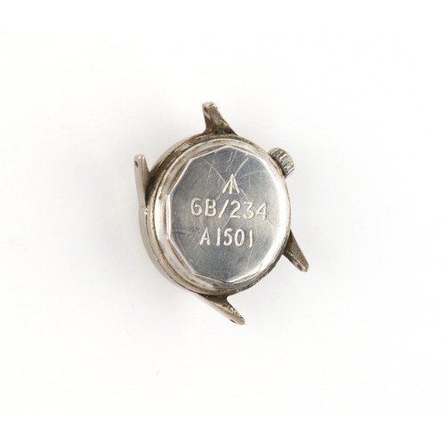 9 - Property of a deceased estate - a Second World War R.A.F. military issue Waltham wristwatch, with bl... 