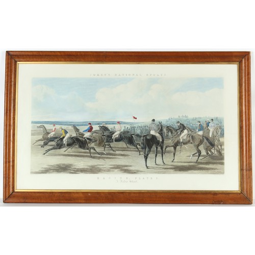 186 - Property of a lady - after John Frederick Herring  Snr. - 'FORES'S NATIONAL SPORTS', 'RACING' - plat... 