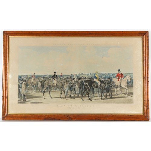 186 - Property of a lady - after John Frederick Herring  Snr. - 'FORES'S NATIONAL SPORTS', 'RACING' - plat... 