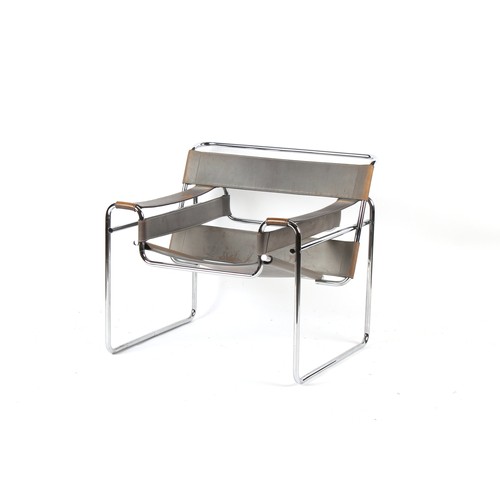 236 - Property of a deceased estate - a Wassily Model B3 chair, after the Bauhaus design of Marcel Breuer,... 