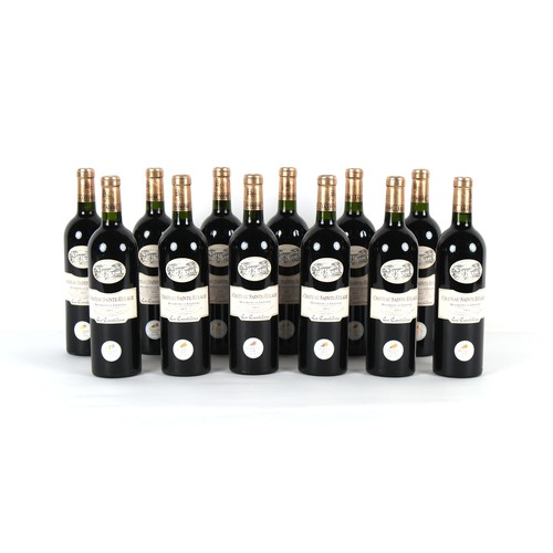 251 - Property of a lady - wine - Chateau Sainte-Eulalie, 2011, twelve bottles (12).
