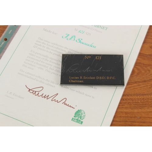 303 - Property of a lady - an Ercol Kelmscot limited edition elm & beechwood cabinet, number 121 of 125, w... 