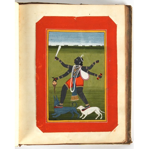 58 - Property of a lady - James Fenn Clark (1823-1910) - the vellum album of James Clark, son of Hezekiah... 