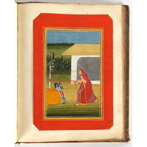 58 - Property of a lady - James Fenn Clark (1823-1910) - the vellum album of James Clark, son of Hezekiah... 