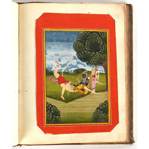 58 - Property of a lady - James Fenn Clark (1823-1910) - the vellum album of James Clark, son of Hezekiah... 