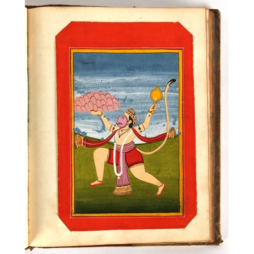 58 - Property of a lady - James Fenn Clark (1823-1910) - the vellum album of James Clark, son of Hezekiah... 