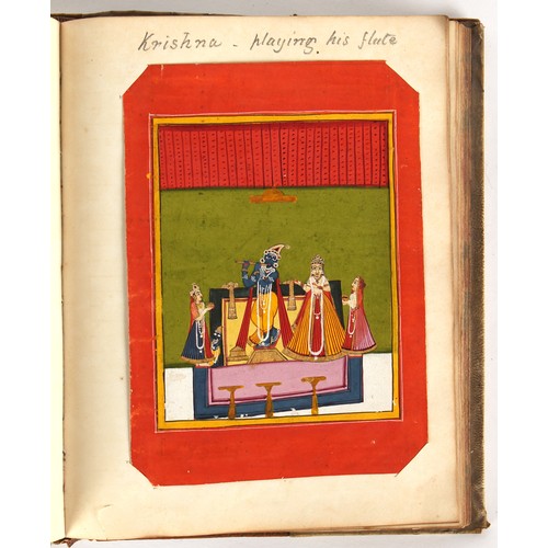 58 - Property of a lady - James Fenn Clark (1823-1910) - the vellum album of James Clark, son of Hezekiah... 