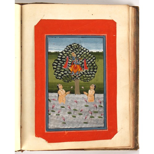 58 - Property of a lady - James Fenn Clark (1823-1910) - the vellum album of James Clark, son of Hezekiah... 