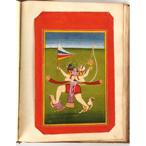 58 - Property of a lady - James Fenn Clark (1823-1910) - the vellum album of James Clark, son of Hezekiah... 