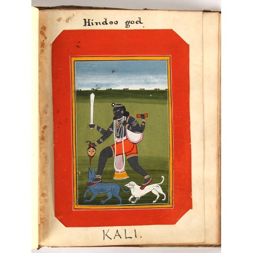 58 - Property of a lady - James Fenn Clark (1823-1910) - the vellum album of James Clark, son of Hezekiah... 