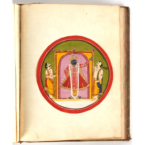 58 - Property of a lady - James Fenn Clark (1823-1910) - the vellum album of James Clark, son of Hezekiah... 