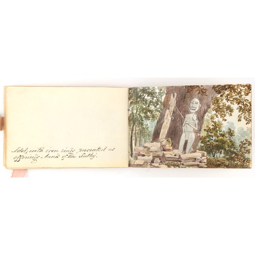 59 - Property of a lady - Anne Clark (19th century, nee Anne Fenn) - SCENES AND VIEWS OF INDIA - a small ... 