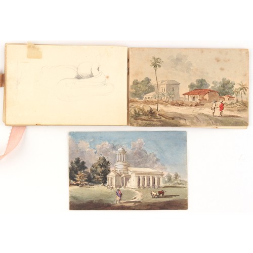 59 - Property of a lady - Anne Clark (19th century, nee Anne Fenn) - SCENES AND VIEWS OF INDIA - a small ... 