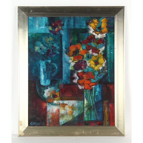 47 - Property of a deceased estate - Victor Spahn (b.1949) - 'APRES MINUIT' - oil on canvas, 36 by 28.75i... 