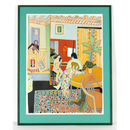 28 - Property of a deceased estate - Lillian Delevoryas (1932-2018) - 'THE RED REFLECTION' - artist's pro... 