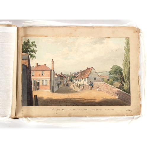 39 - Property of a deceased estate - William Hubbard (19th century) - 'SKETCHES IN CRAYFORD, KENT, AND IT... 