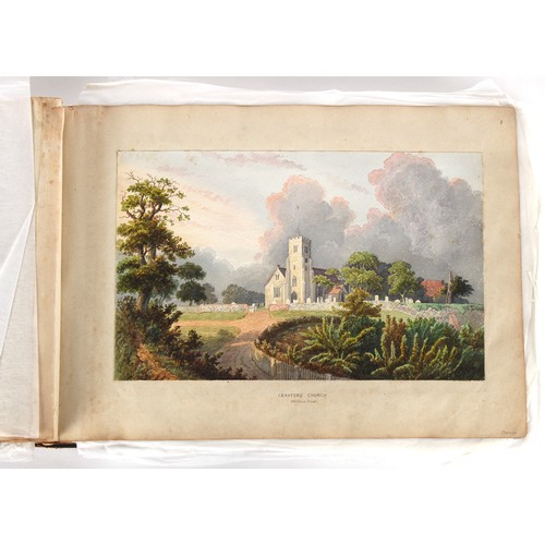 39 - Property of a deceased estate - William Hubbard (19th century) - 'SKETCHES IN CRAYFORD, KENT, AND IT... 