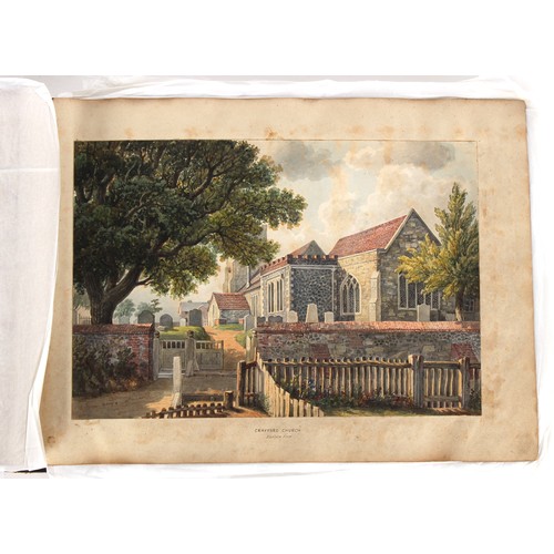39 - Property of a deceased estate - William Hubbard (19th century) - 'SKETCHES IN CRAYFORD, KENT, AND IT... 